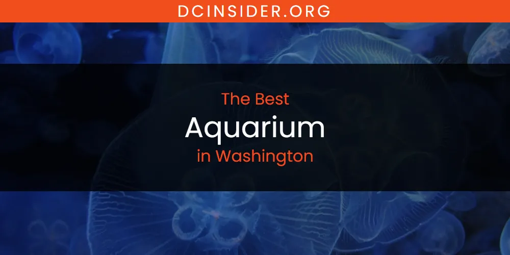 Washington's Best Aquarium [Updated 2025]