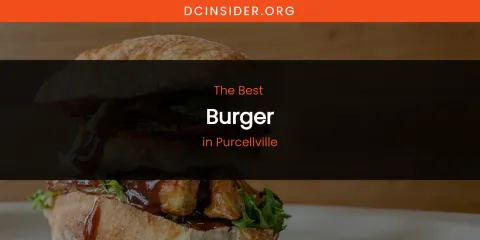 Purcellville's Best Burger