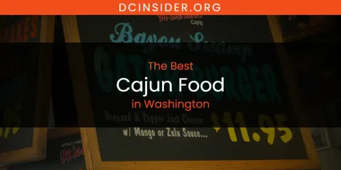 Washington's Best Cajun Food
