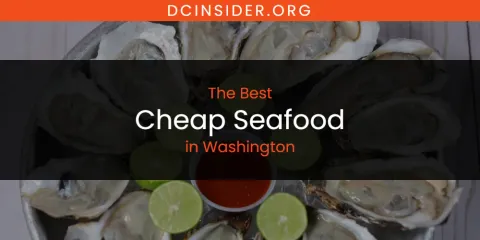 Washington's Best Cheap Seafood
