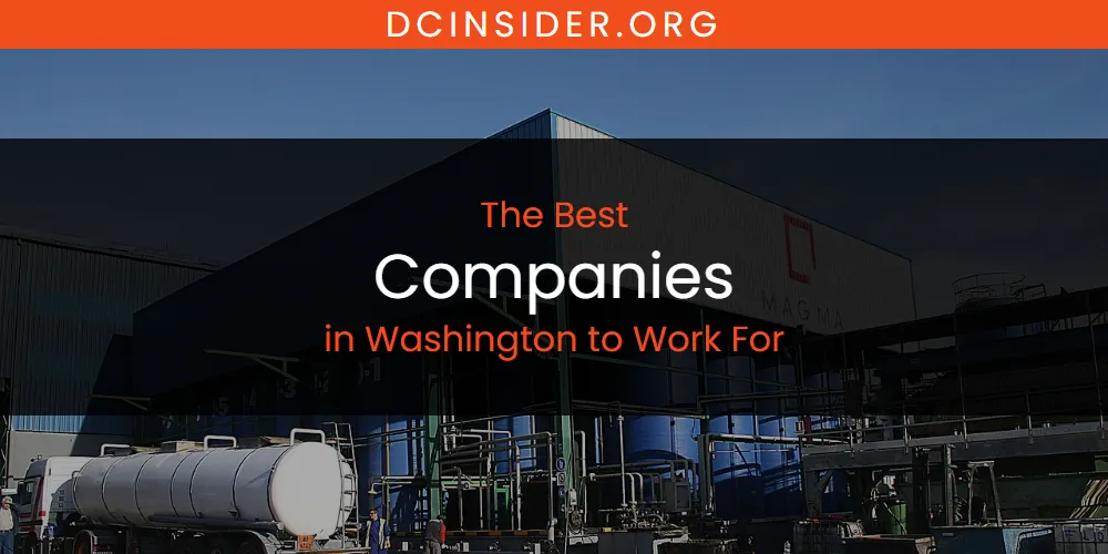 Washington to Work For's Best Companies [Updated 2025]