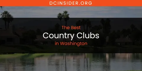 Washington's Best Country Clubs