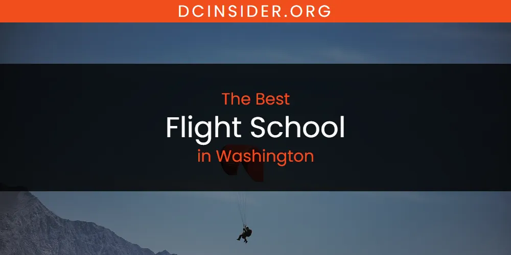 Washington's Best Flight School [Updated 2025]