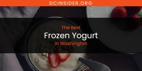 Washington's Best Frozen Yogurt