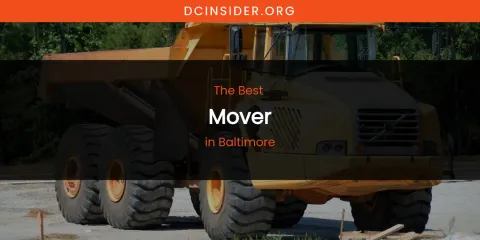The Absolute Best Mover in Baltimore