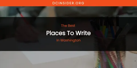Washington's Best Places to Write