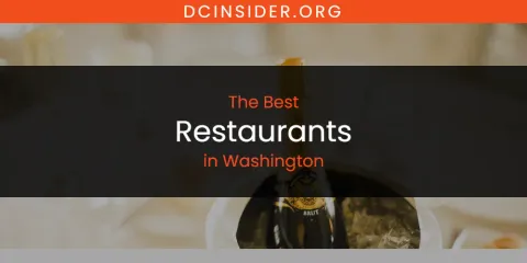 The Best Restaurants in Washington List