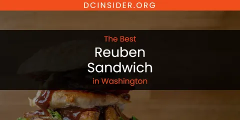 Washington's Best Reuben Sandwich