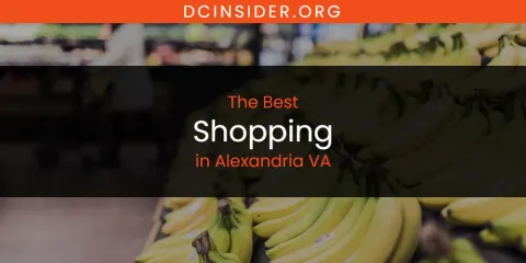 Alexandria VA's Best Shopping Spots