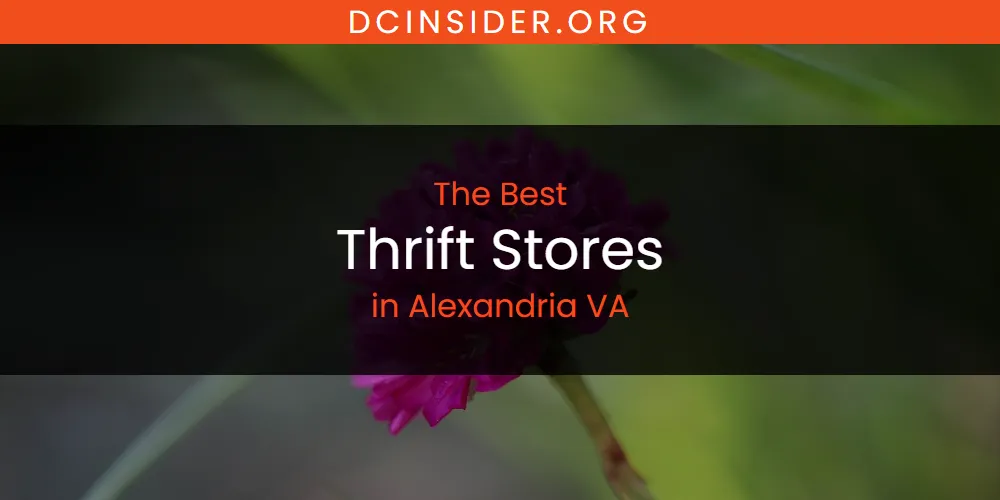 The Absolute Best Thrift Stores in Alexandria VA  [Updated 2025]